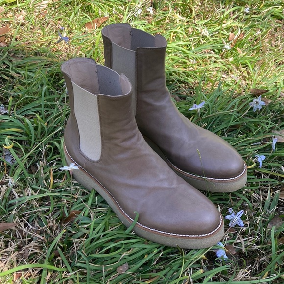 SOLD No. 6 Pull On Crepe Sole Boots - Picture 3 of 10